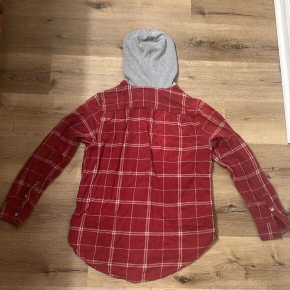Pacsun Hooded Flannel - Picture 2 of 4